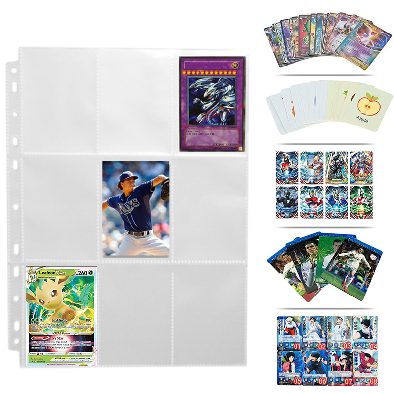 50pcs 9 Pocket Trading Gaming  - огляд і ціна Trading Card Binder