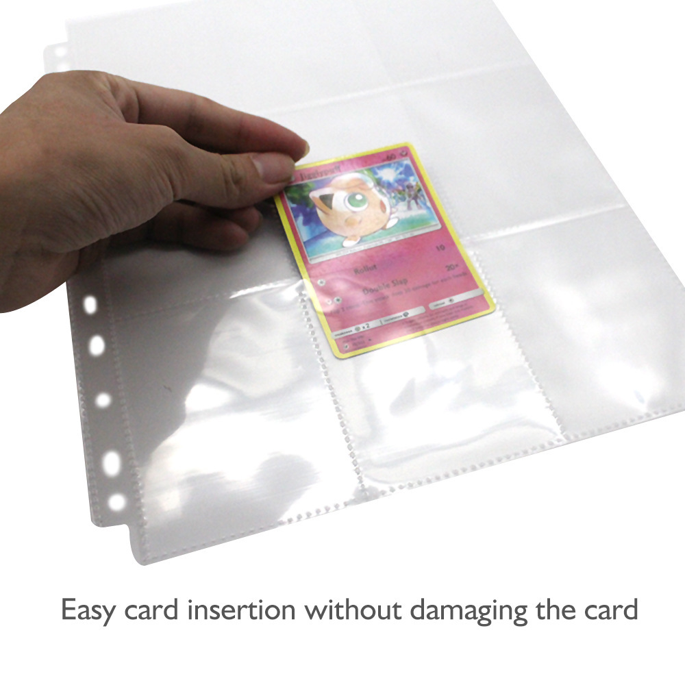 50pcs 9 Pocket Trading Gaming  - огляд і ціна Trading Card Binder