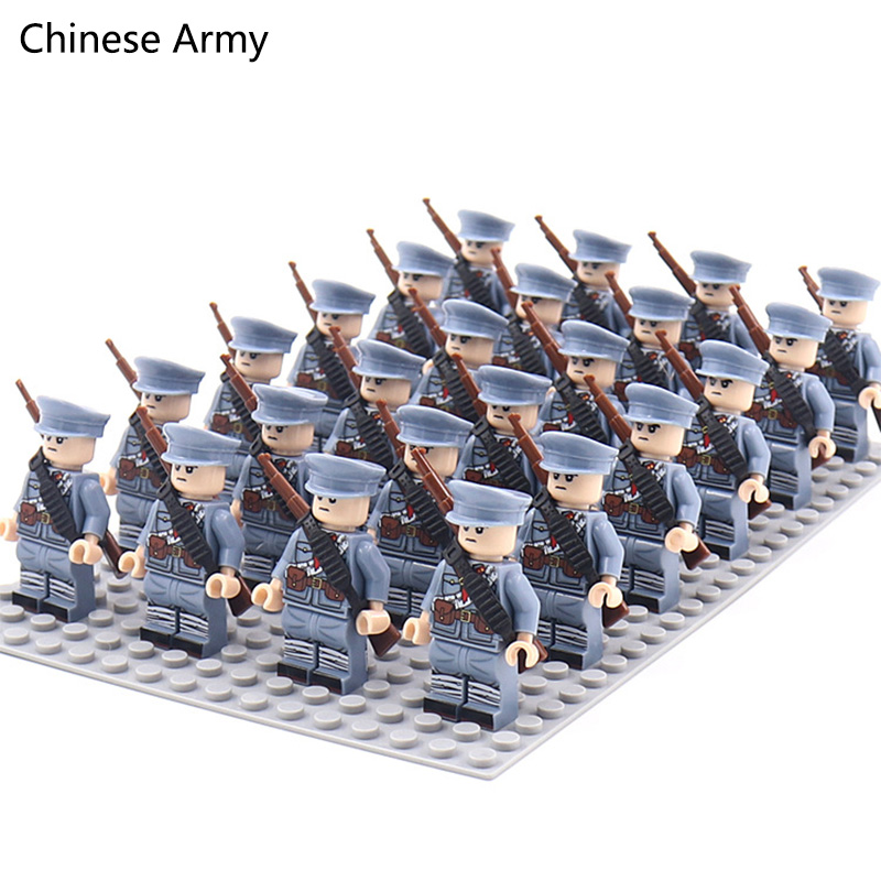 WW2 24pcs/Lot Military Soldier - огляд і ціна Lego Set Creator
