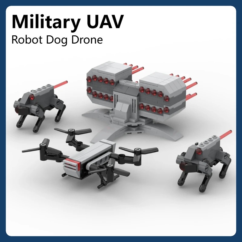 WW2 Military Accessories UAV R - огляд і ціна Lego Minifigure Holder