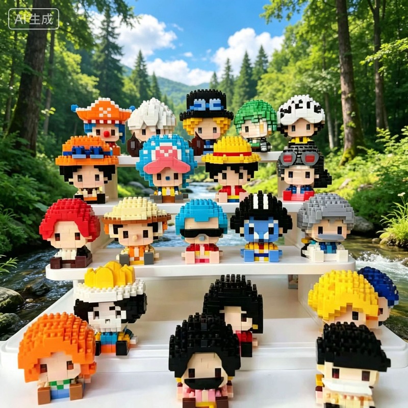 New ONE PIECE Sun God Nika Luf - огляд і ціна Building Block Mini