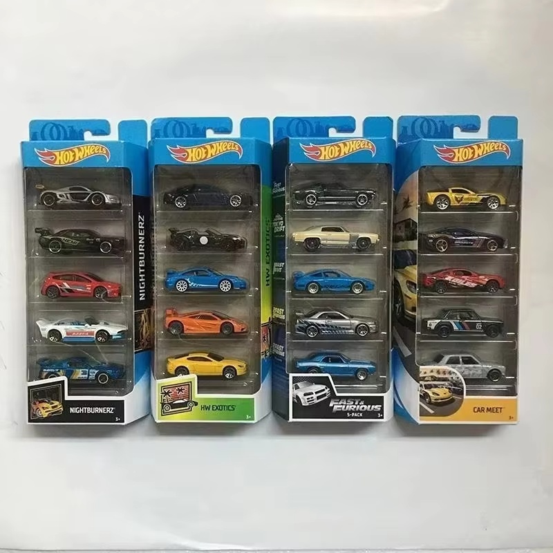 Hot Wheels Five Cars Set 1806  - огляд і ціна Hot Wheels Car Track Sets