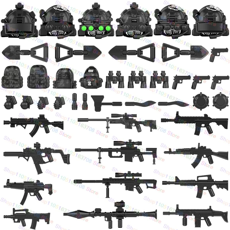 MOC Military Soldiers Action F - огляд і ціна Lego Minifigure Holder