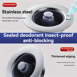 3 in 1 Kitchen Sink Drain Stra - огляд і ціна Pop Display Shelf