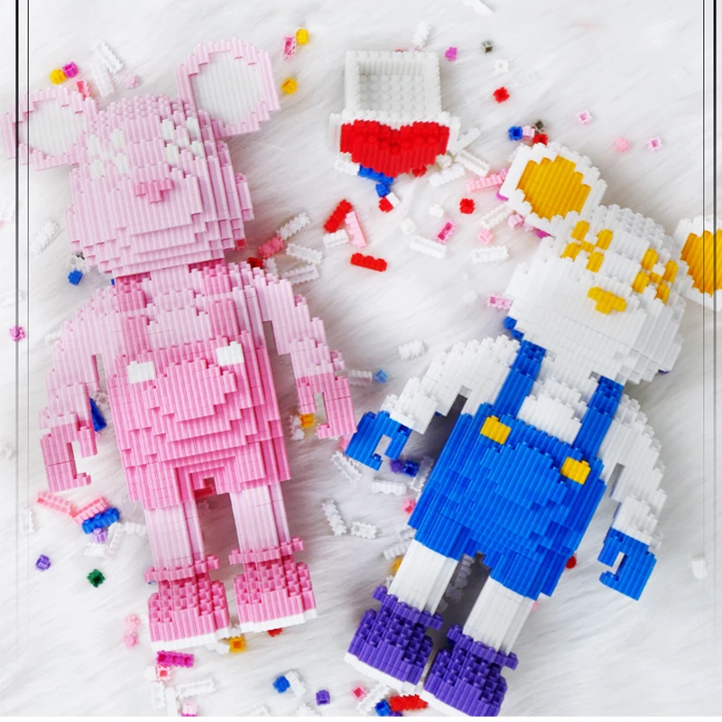 30cm DIY Cartoon Love Violent  - огляд і ціна Building Block Mini