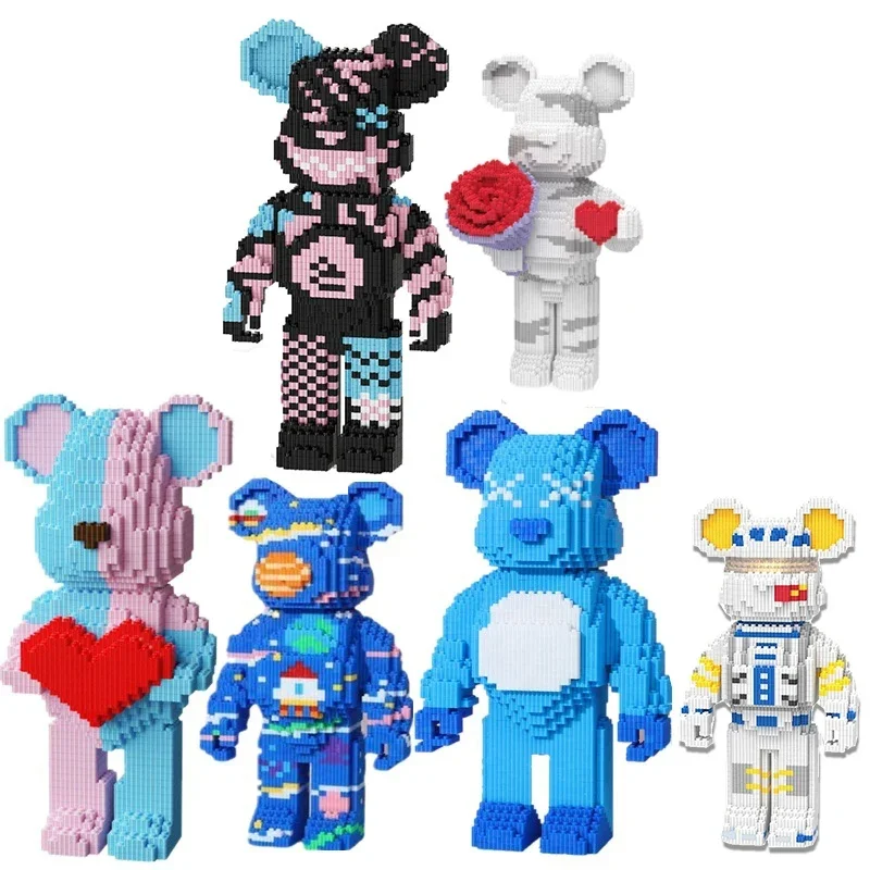 30cm DIY Cartoon Love Violent  - огляд і ціна Building Block Mini