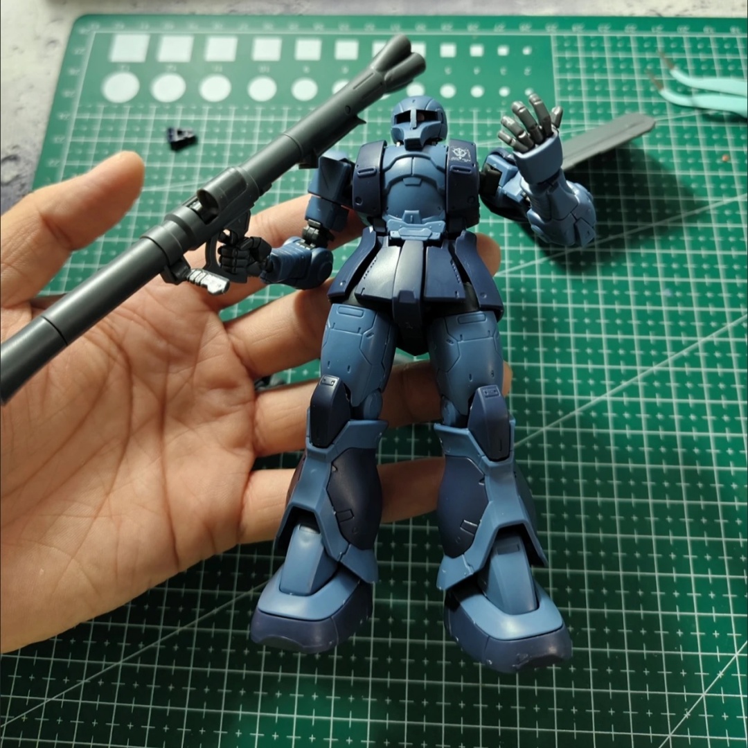 GTO MS-05 HG 1/144 Zaku Black  - огляд і ціна Bandai Model Gundam Hg