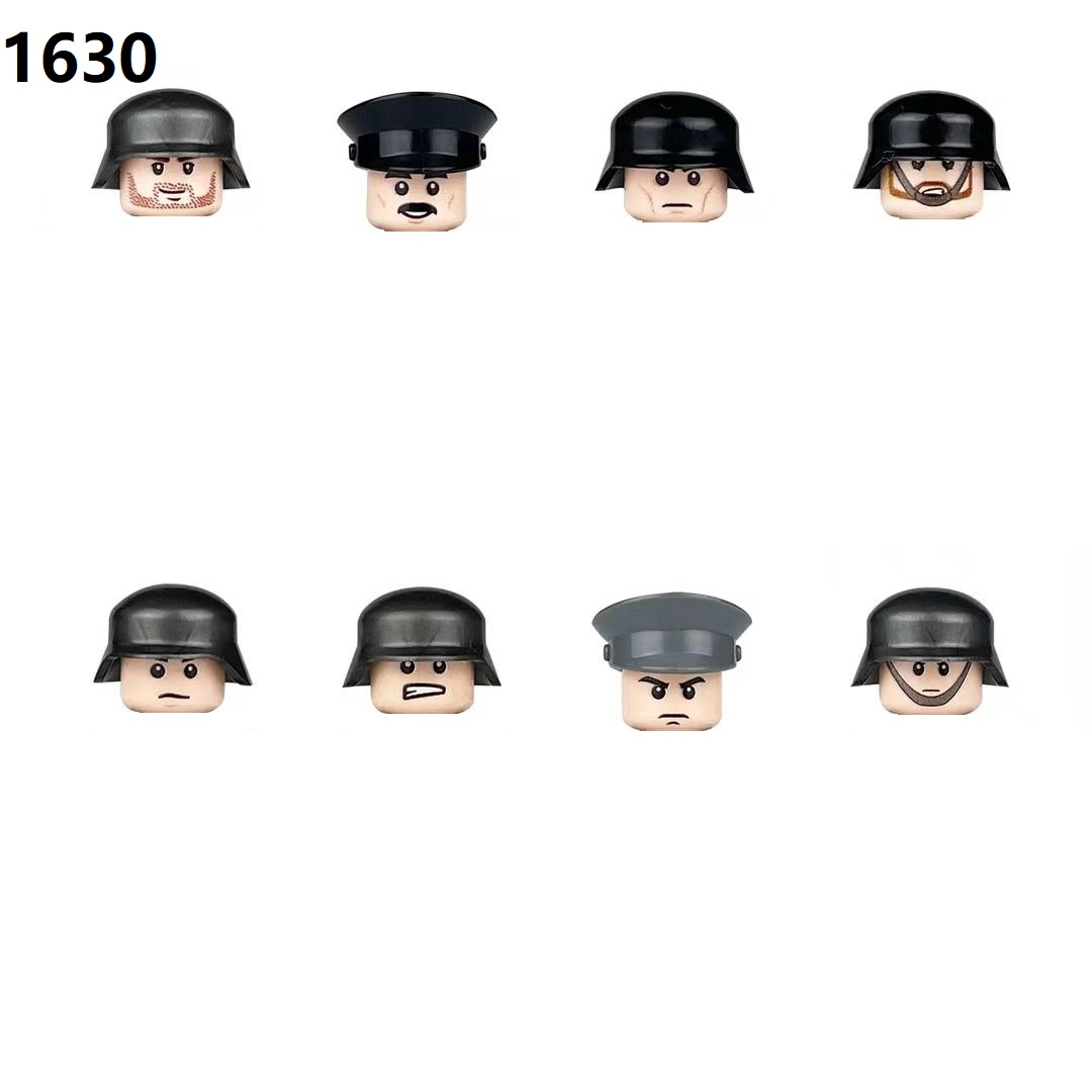 8pcs Military Weapon WW2 Germa - огляд і ціна Lego Minifigure Holder