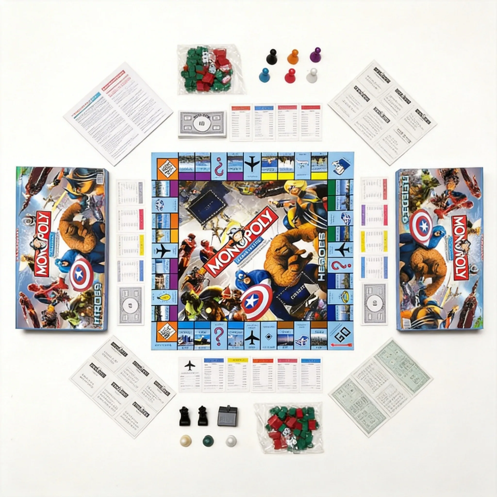 Marvel Heroes Monopoly Global  - огляд і ціна Hasbro Game Monopoly