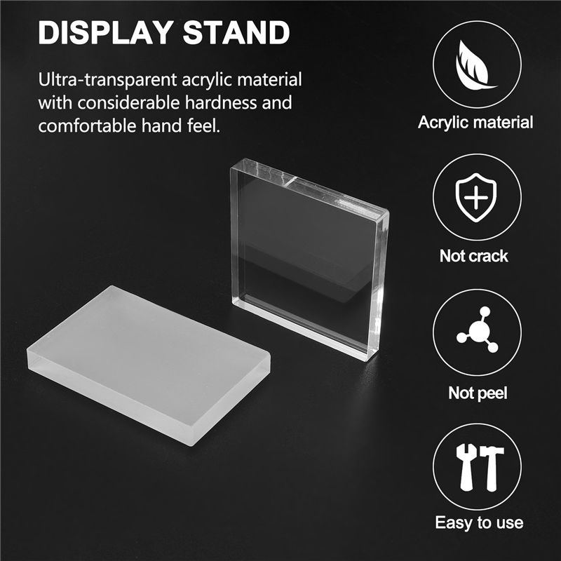 feelfeel 5Pc Clear Stamp Acryl - огляд і ціна Display Risers Set