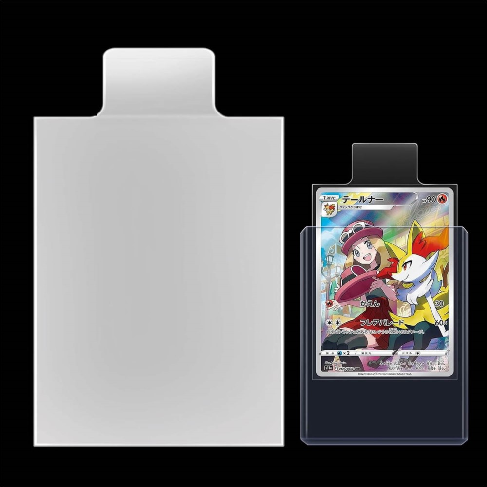 100-500Pcs Transparent Raised  - огляд і ціна Card Penny Sleeve