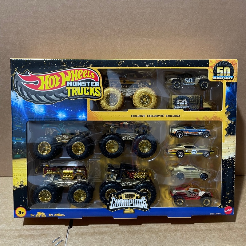 Hot Wheels Monster Trucks Trop - огляд і ціна Hot Wheels Car Monster Trucks