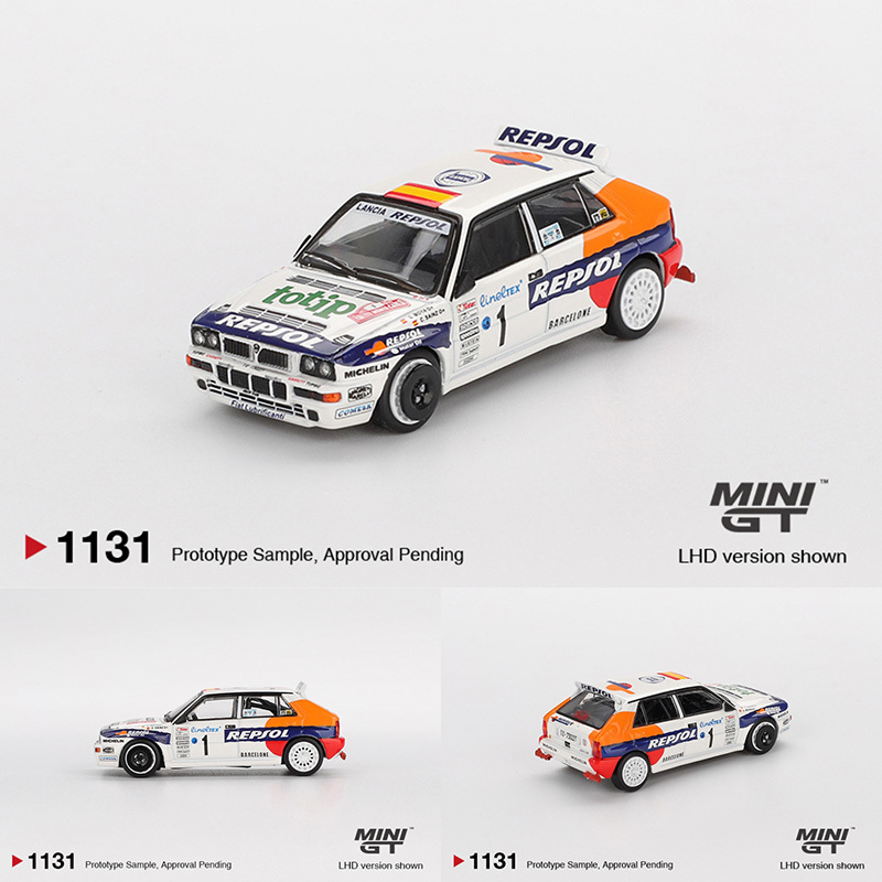 MINIGT 1131 1:64 Lancia Delta  - огляд і ціна Die Cast Car 1 64