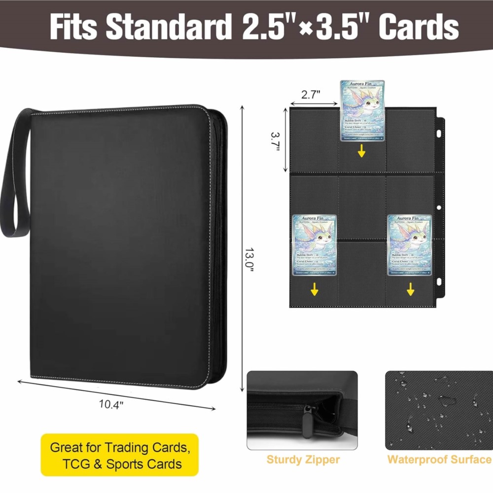 900 Pockets Card Binder Album  - огляд і ціна Trading Card Binder