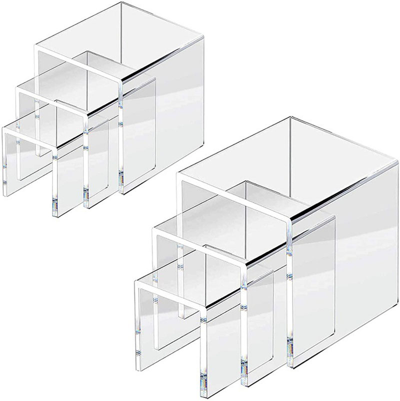 6pcs/Set Acrylic Display Stand - огляд і ціна Display Risers Set
