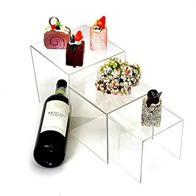 6pcs/Set Acrylic Display Stand - огляд і ціна Display Risers Set