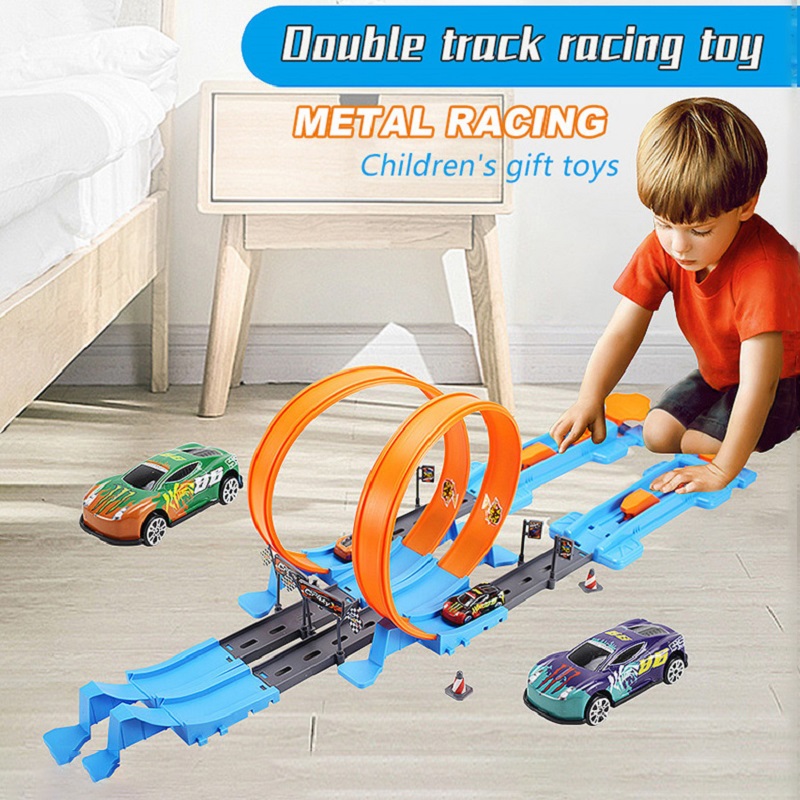 Hot Stunt Speed Double Car Whe - огляд і ціна Hot Wheels Car Track Sets